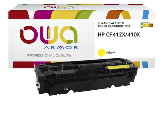 Gereconditioneerde OWA Gele Toner HP CF412X