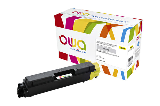 OWA Kyocera TK-590Y Geel Toner | Gereconditioneerd