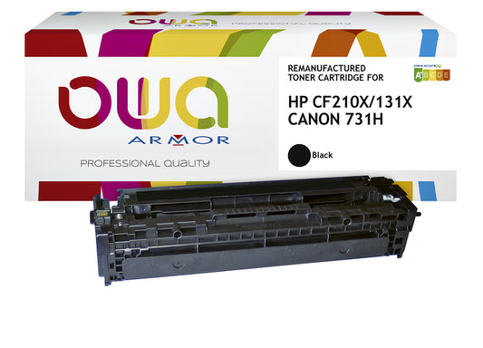 HP CF210X Zwart Tonercartridge van OWA voor Groot Volume