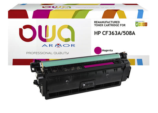 Gereconditioneerde OWA HP CF363A Rood Tonercartridge