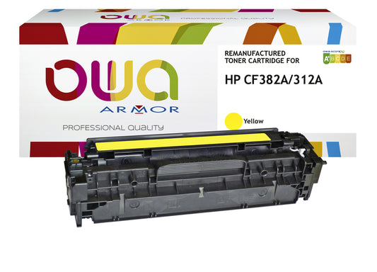 Gereconditioneerde Gele Toner HP CF382A OWA