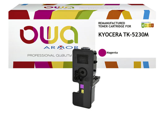 Gereconditioneerde magenta toner Kyocera TK-5230M (Oplaadbaar)