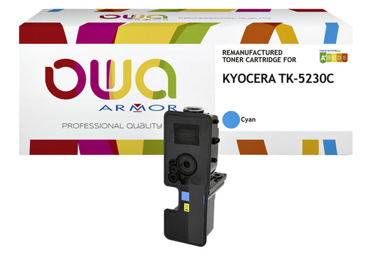 Kyocera TK-5230C Cyaan Toner van OWA voor Groot Printvolume