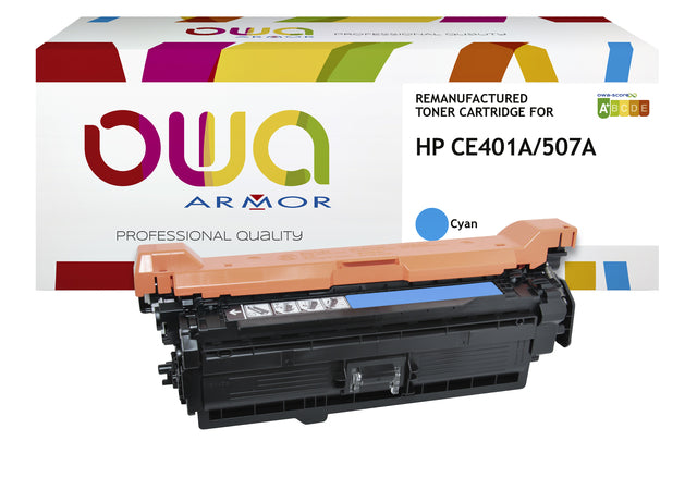 HP CE401A Blauw Tonercartridge voor Efficiënt Printen