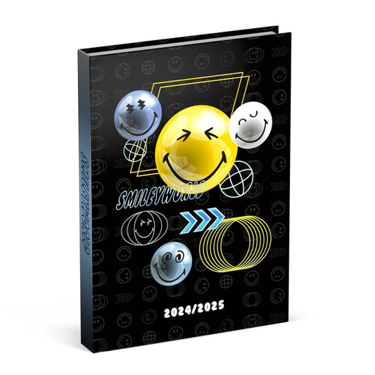 Schoolagenda 2024-2025 Smiley World Meta Adv 1 dag/1 pagina