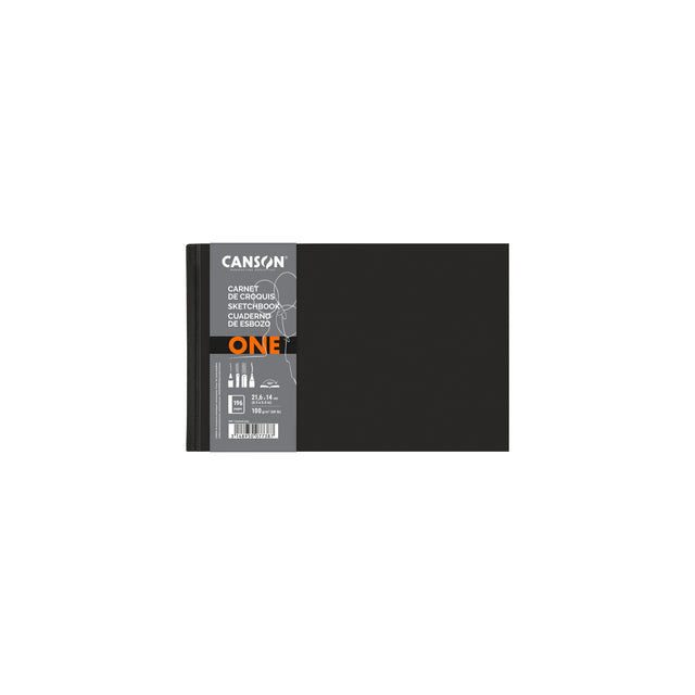 Tekenboek Canson One A6 hardcover met 80 vel 100 g/m²