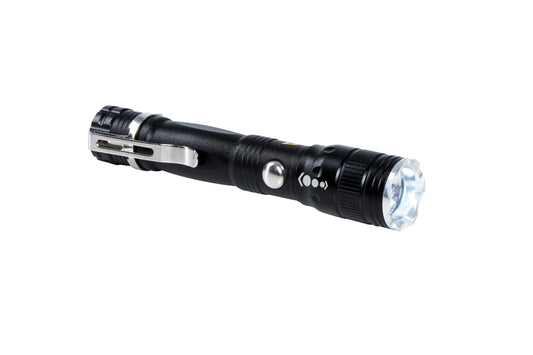 Zaklamp MAUL Luna LED 11,8cm met 68m bereik en zoomfunctie