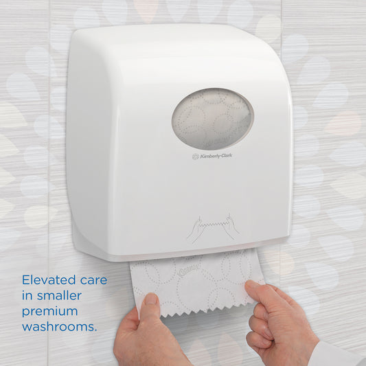 Kleenex Ultr Slimrol handdoeken 2-laags wit 100m