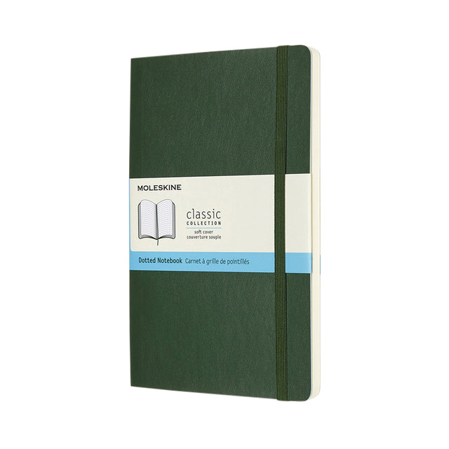 Notitieboek Moleskine Large Dots 130x210mm zwart