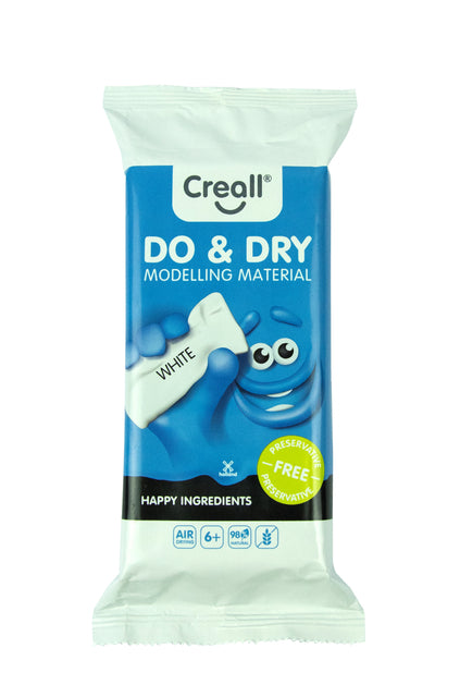 Klei Creall Do+Dry Airdrying Wit 500 g