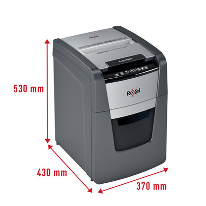 Rexel Optimum Auto 90X 4x28mm cross cut papiervernietiger - 3