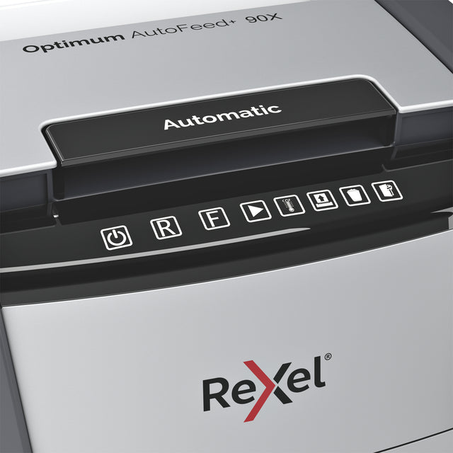 Rexel Optimum Auto 90X 4x28mm cross cut papiervernietiger - 5