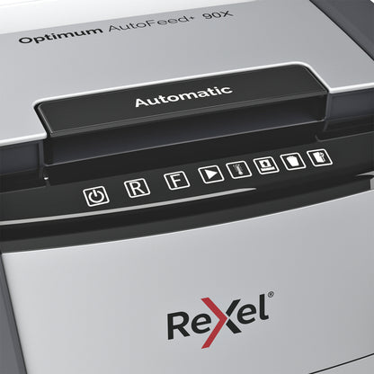 Rexel Optimum Auto 90X 4x28mm cross cut papiervernietiger - 5