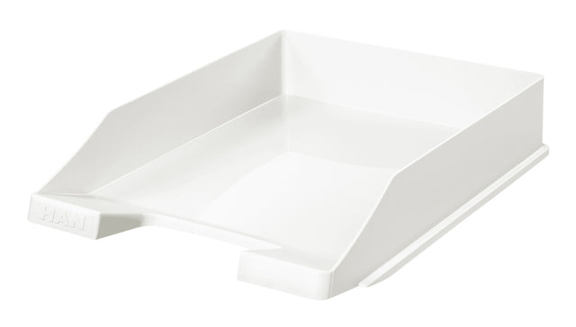 Han A4 Plastic Brievenbak Wit, Stapelbaar