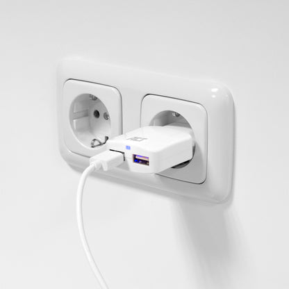ACT USB Oplader 2-poorts 12W Wit - 6