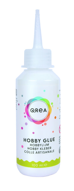 Hobbylijm Qrea 100ml, voor creatieve en lichte lijmwerkzaamheden