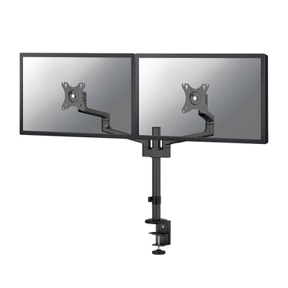 Neomounts DS60-425BL2 zwart, manuele monitorarm tot 27 inch