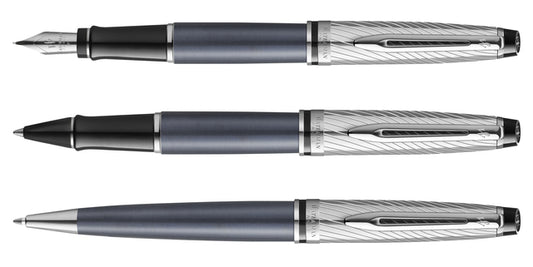 Balpen Waterman Expert metallic CT M steengrijs