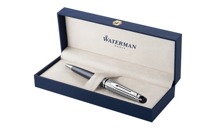 Balpen Waterman Expert metallic CT M steengrijs - 2
