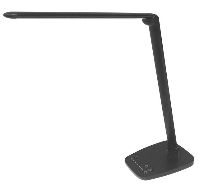 Bureaulamp Unilux Twistled LED zwart