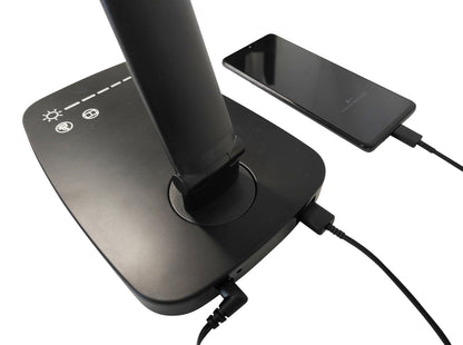 Bureaulamp Unilux Twistled LED zwart - 4