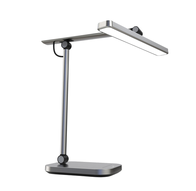 Bureaulamp Unilux Pureline LED grijs met roterende kop