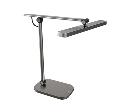 Bureaulamp Unilux Pureline LED grijs met roterende kop - 2