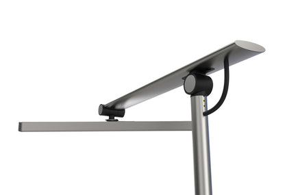 Bureaulamp Unilux Pureline LED grijs met roterende kop - 3
