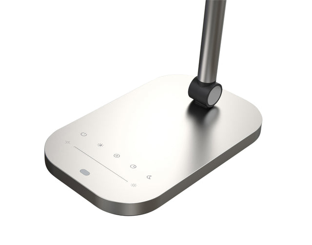 Bureaulamp Unilux Pureline LED grijs met roterende kop - 4