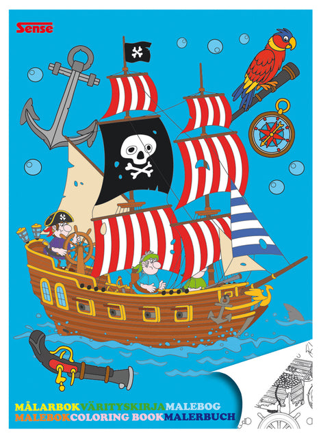 Kleurboek Haza Sense Piraten