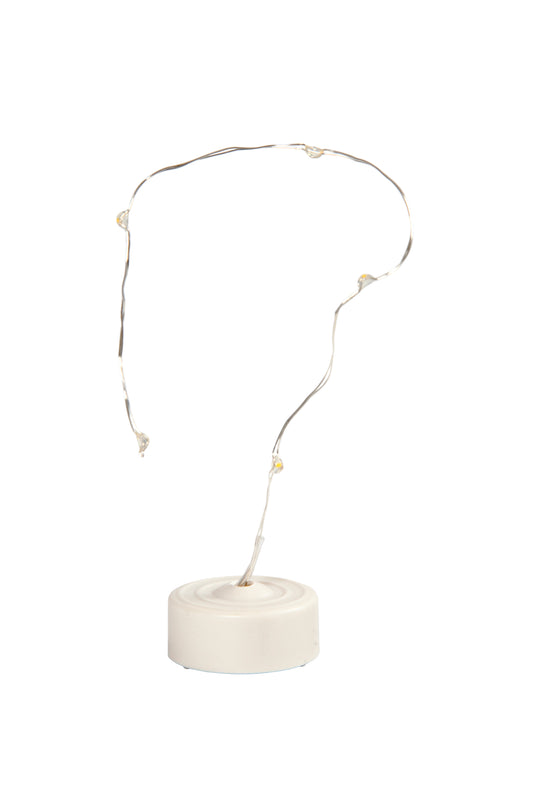 Crea Com LED Lichtslinger Zilver 27cm