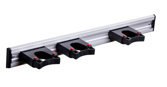 Toolflex wandhouder met klemmen, 50cm, voor stelen 20-30mm