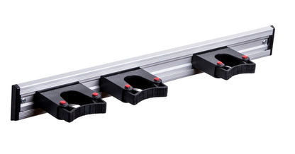 Toolflex wandhouder met klemmen, 50cm, voor stelen 20-30mm