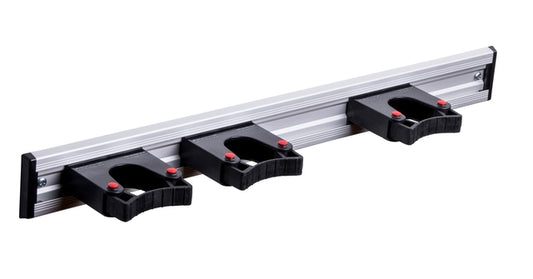 Toolflex wandhouder met klemmen, 50cm, voor stelen 20-30mm
