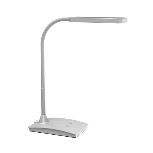 Bureaulamp MAUL Pearly LED colour variabel dim zilver