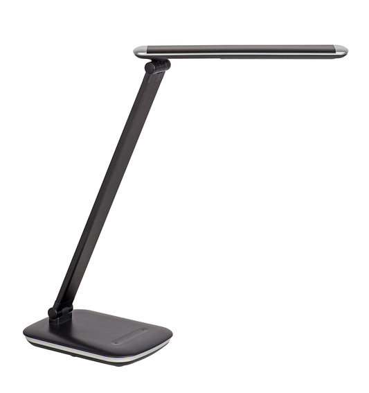 Maul Jazzy Dimbare LED Bureaulamp met USB-poort Zwart