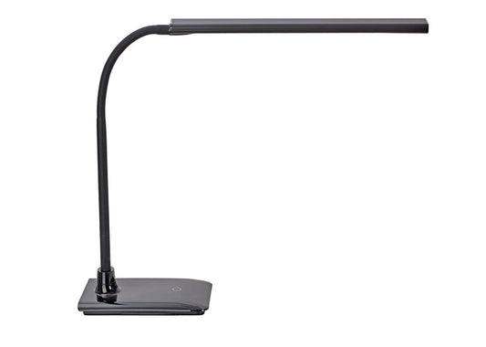 Maul Pirro LED Dimbaar Tafelklemlamp Zwart met Vervangbare Lichtbron
