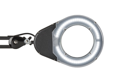 Loeplamp MAUL Viso LED Tafelklem Zwart met 3D verstelbare lens - 2