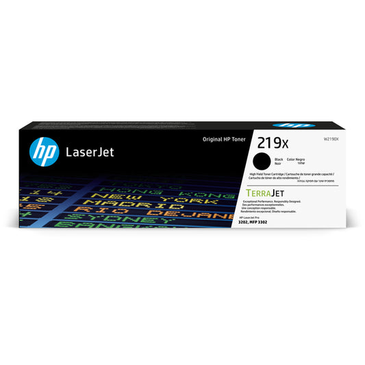 Hewlett Packard W2190X 219X Zwart Tonercartridge