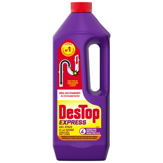 Destop Gel Express Soda 950 ml Afvoerontstopper