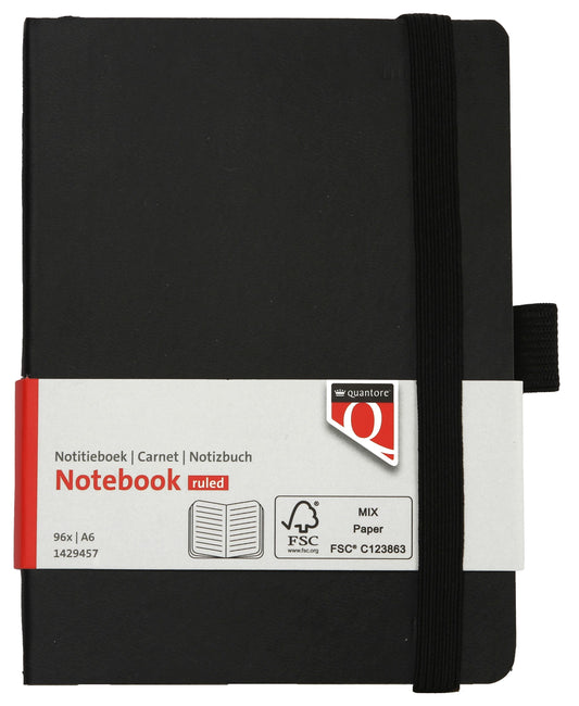 Notitieboek Quantore A6 flex lijn 96 blad 80 g