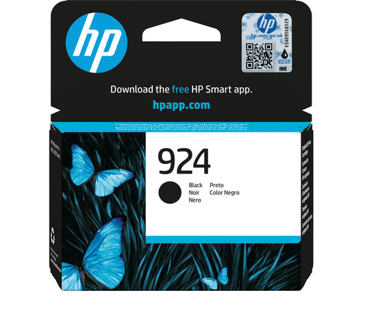 HP Inktcartridge 924 Zwart (4K0U6NE)