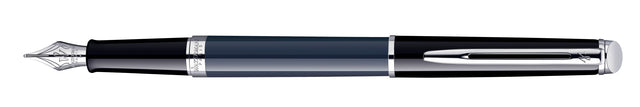 Vulpen Waterman Hemisp Colour Block CT F zwart-blauw