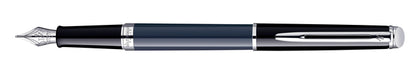 Vulpen Waterman Hemisp Colour Block CT F zwart-blauw