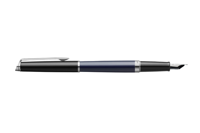 Vulpen Waterman Hemisp Colour Block CT F zwart-blauw - 4