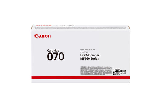 Canon CRG 070 Zwart Tonercartridge voor grote printvolumes