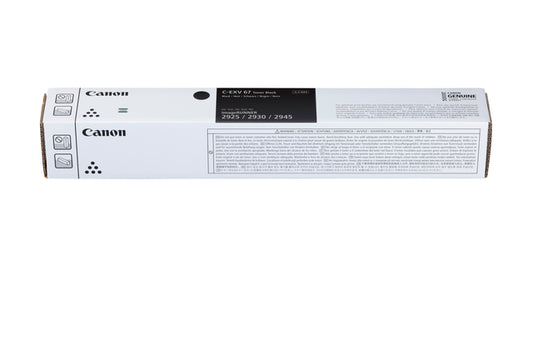 Canon C-EXV 67 Zwarte Tonercartridge voor Hoge Capaciteit
