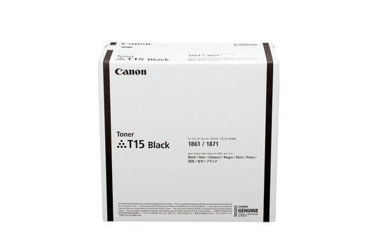 Canon T15 Zwarte Tonercartridge voor Grote Printvolumes
