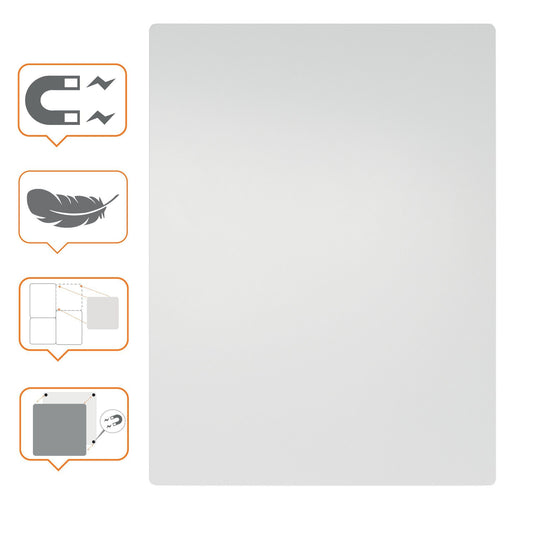 Nobo Frameloos Modulaire Whiteboard 60x45cm - 2