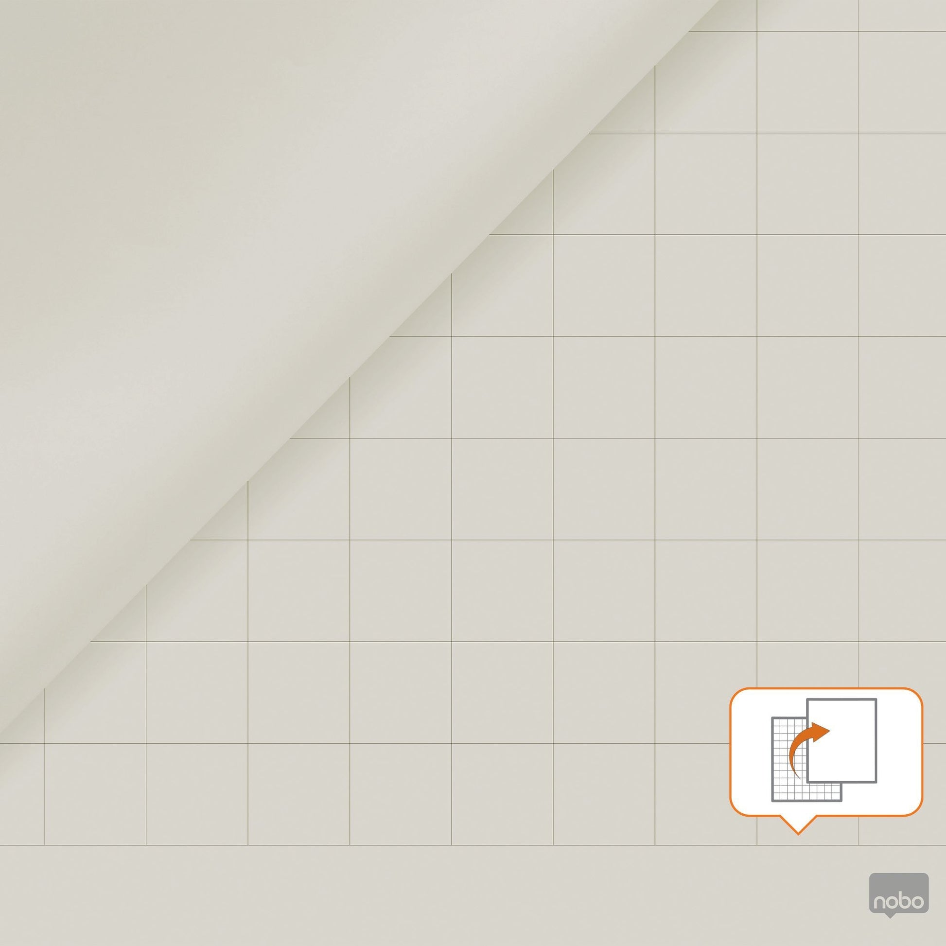 Flipoverpapier Nobo 65x95cm plano, geschikt voor presentaties - 2